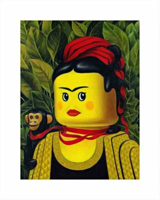 Paolo Fresu - Serigrafie - Scimmia e nastro - Frida Kahlo - Fine art giclèe Tiratura : Disponibile nelle misure 30x37 - 40x50 - cm 30x37 - Galleria Casa d'Arte - Bra (CN)
